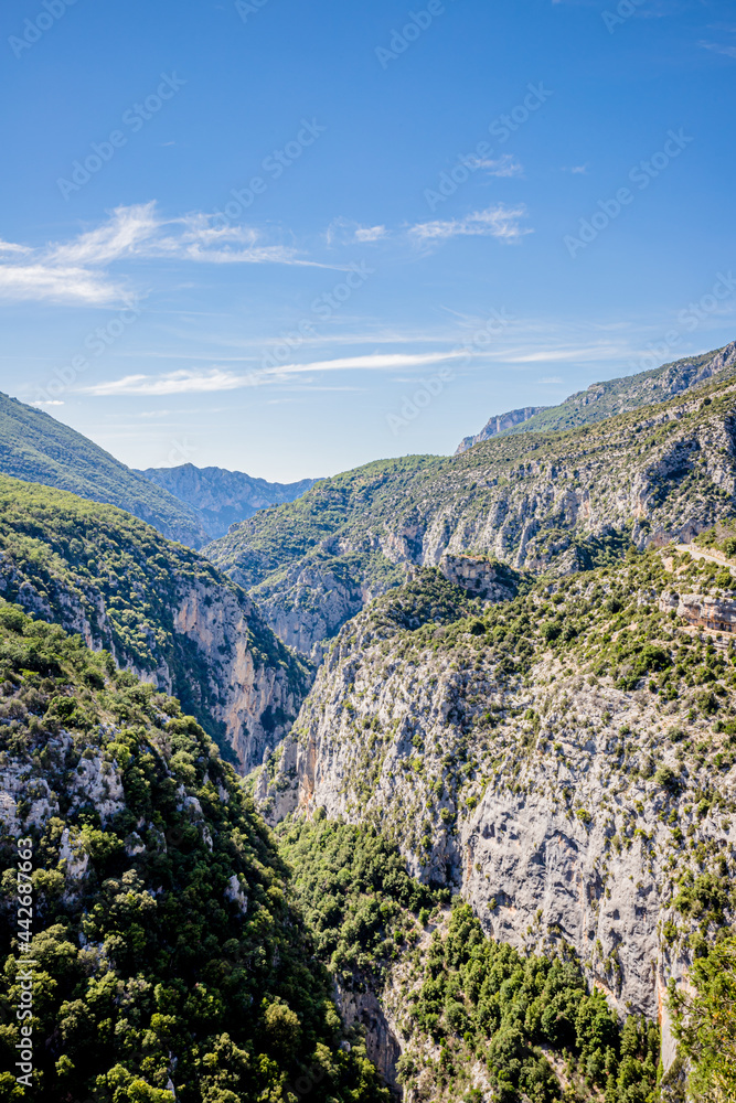 Fototapeta premium Les gorges du Verdon ou Grand Canyon du Verdon