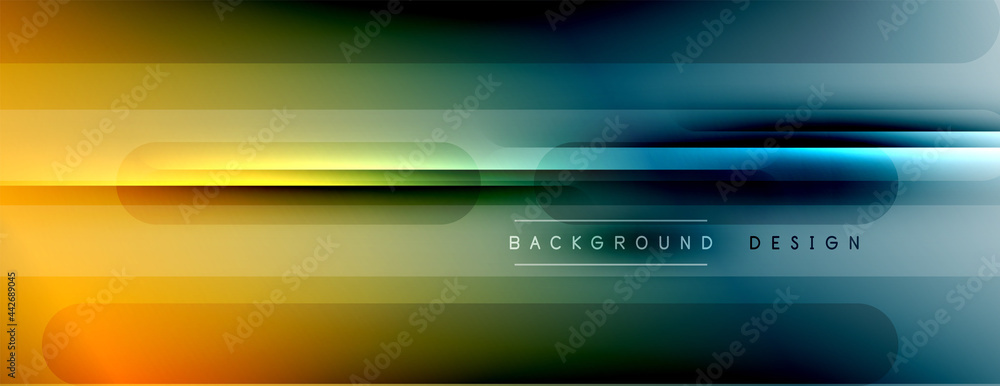 Abstract background. Shadow lines on bright shiny gradient background. Abstract background. Shadow lines on bright shiny gradient background.
