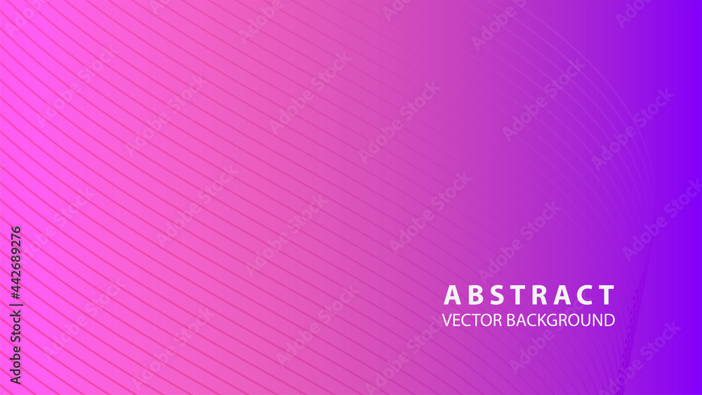 Abstract background design. gradient with geometric lines and light effect. Motion minimal concept - Vector