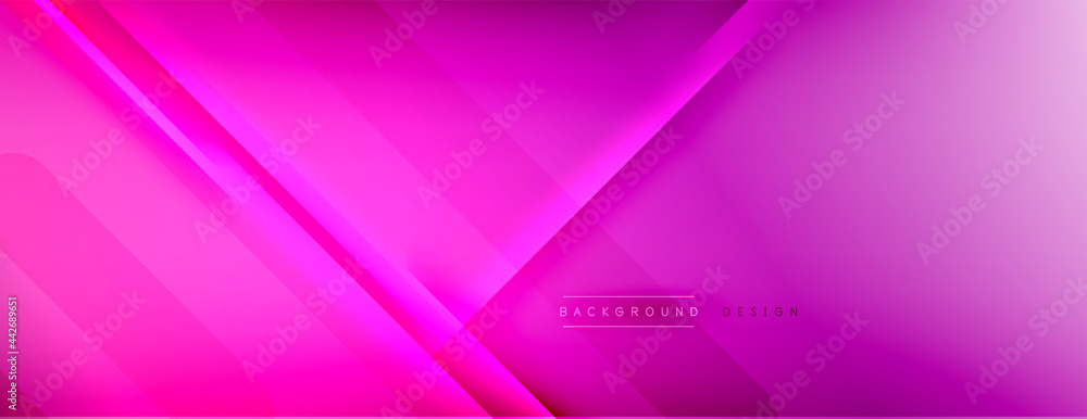 Abstract background. Shadow lines on bright shiny gradient background. Abstract background. Shadow lines on bright shiny gradient background.