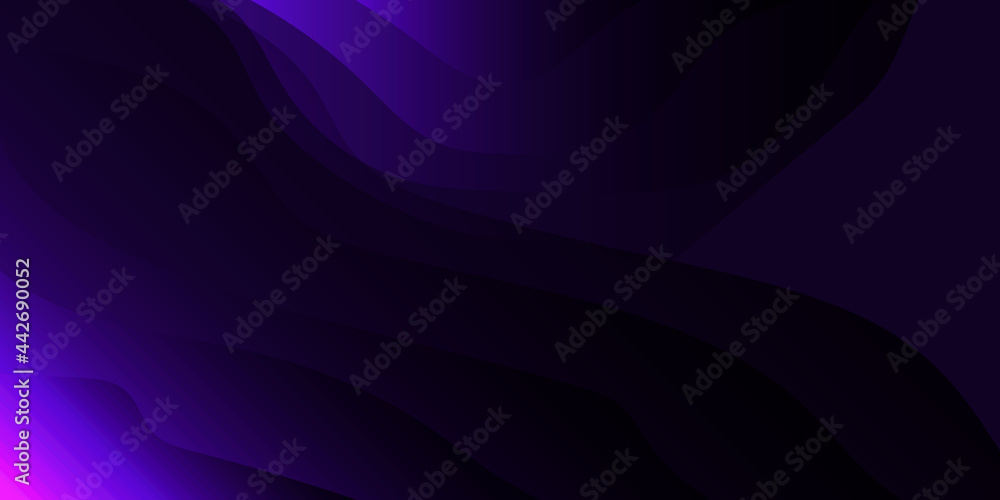Obraz premium Dark blue fluid background