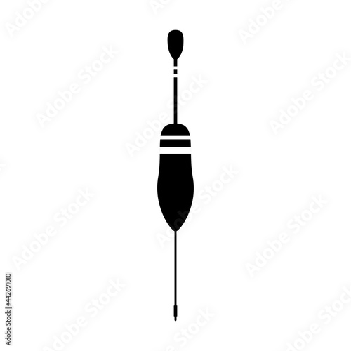 Fishing float icon, vector illustration
