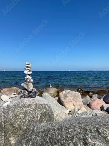 stones on the beach