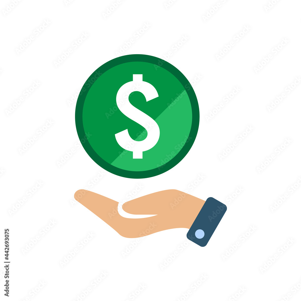 Money payment icon vector graphic illustration Money payment icon vector graphic illustration