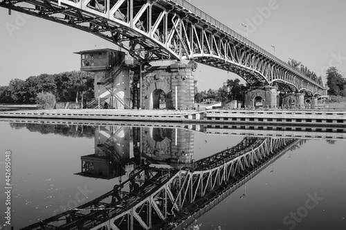 bridge over river elbe © Reimar