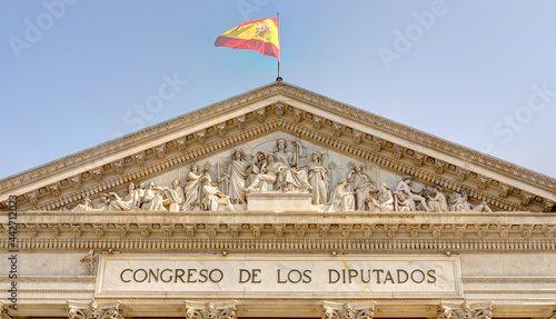 Spanish National Assembly, HDR Image photo