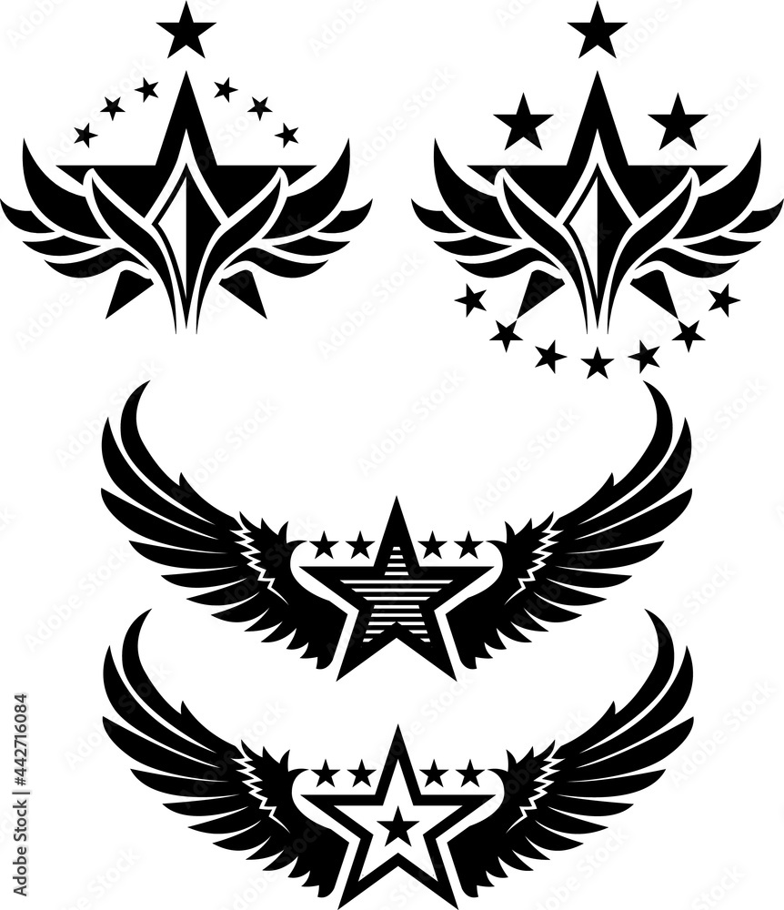 wings logo design wings logo design