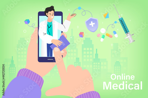 doctor holding a stethoscope