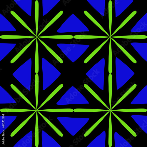 Tableau sur toile blue and green should never be seen