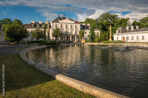 Historic palace in Kozienice, Mazowieckie, Poland