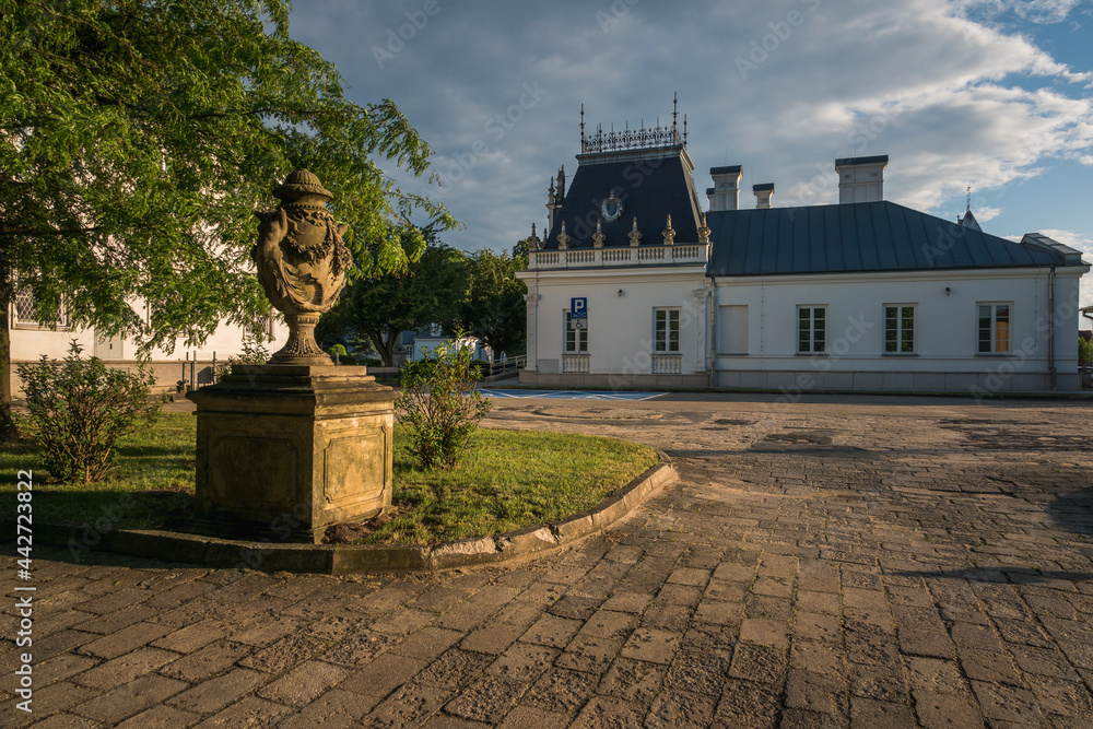 Historic buildings in Kozienice, Mazowieckie, Poland