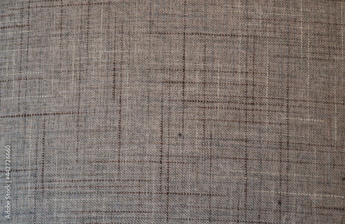 Blue Fabric with Flecks of Brown White and Tan