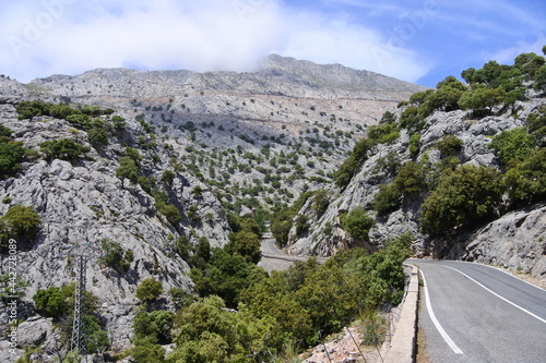 Sonne und Wolken im Tramuntana Gebirge