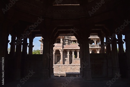 group of Temple in the Mandore garden Jodhpur rajasthan india asia