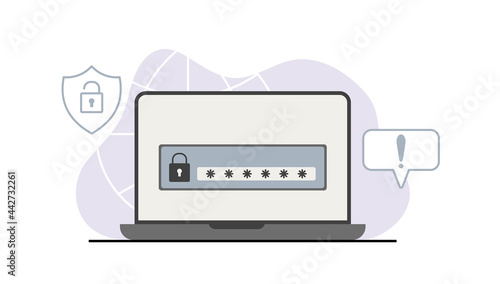 The criminal behind a laptop, computer. Hidden mining. Phishing notifications. Account hacking. A fraudster steals a bank card. Network security. Internet phishing, hacked username and password.