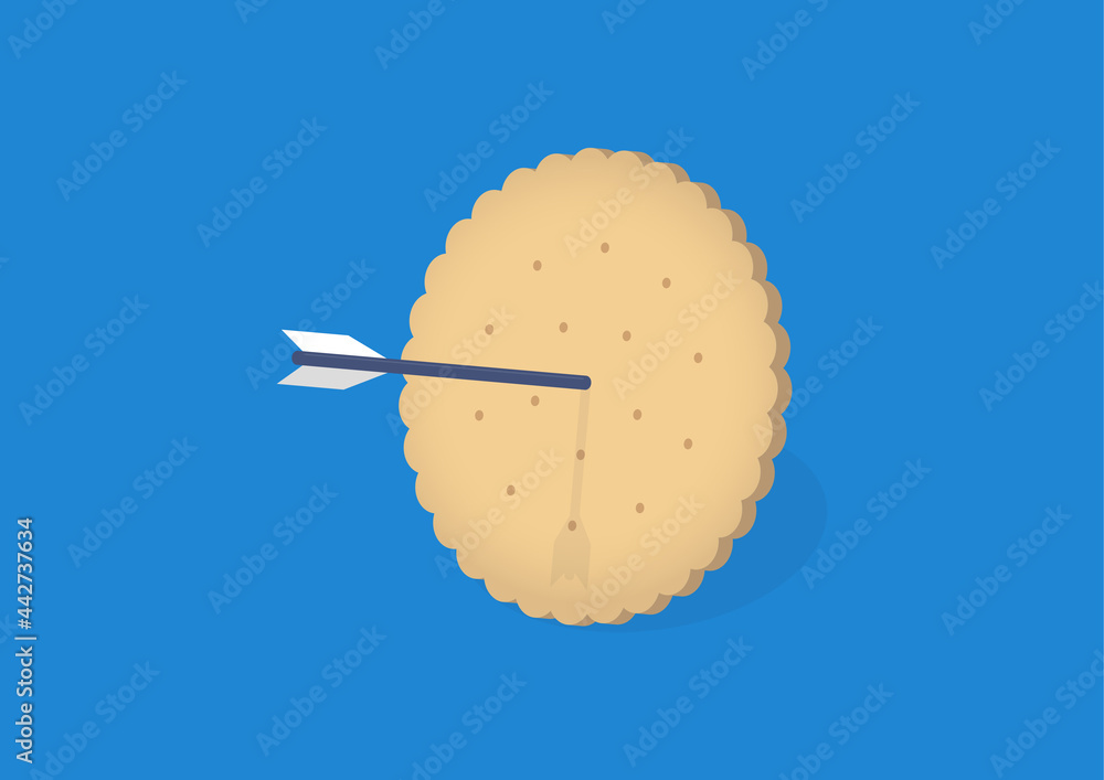 クッキー Cookie トラッキング ターゲティングのイラスト素材 Stock Vector Adobe Stock