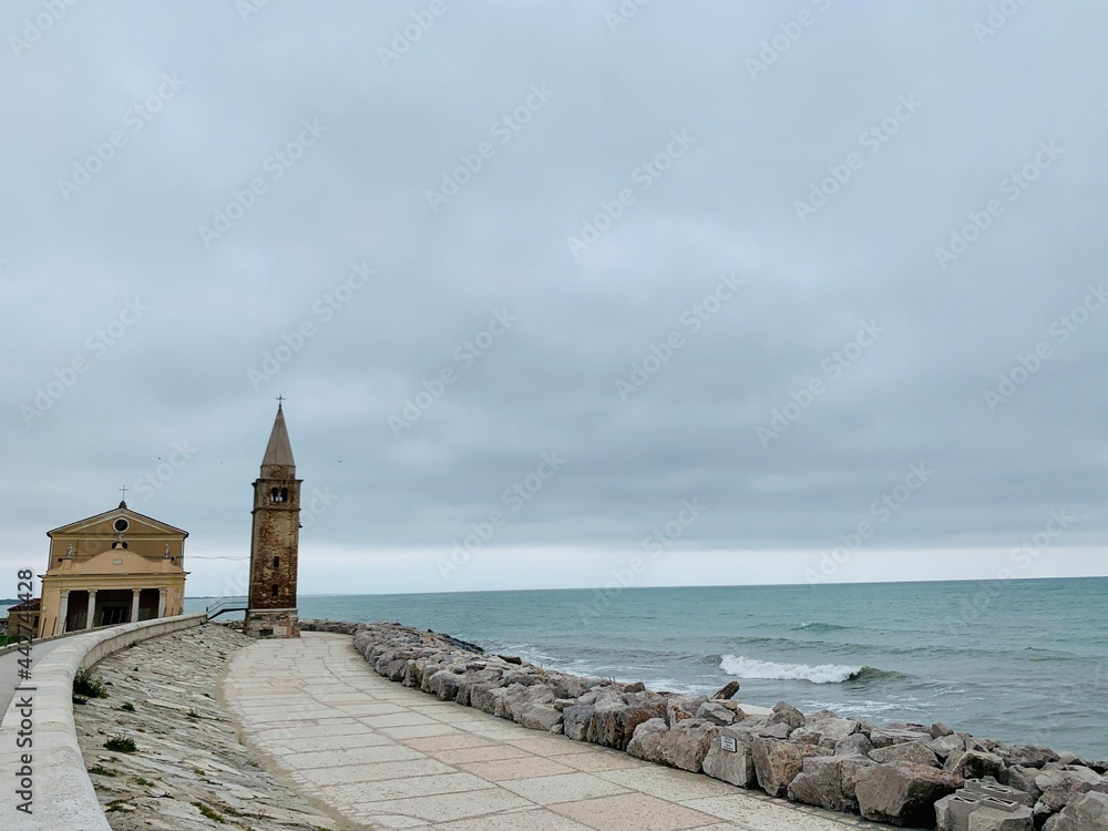 church in the sea