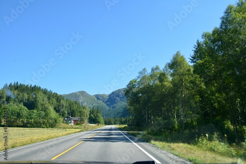 road to the mountains