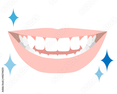 白い綺麗な歯
