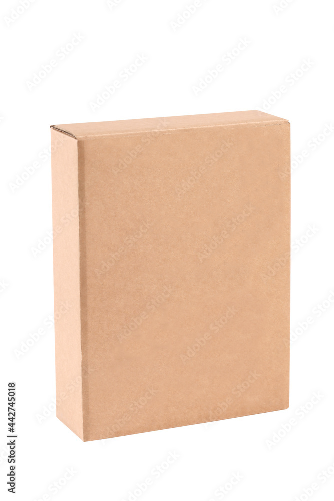 cardboard shipping box isolated on white background with clipping path included and copy space for your text cardboard shipping box isolated on white background with clipping path included and copy space for your text