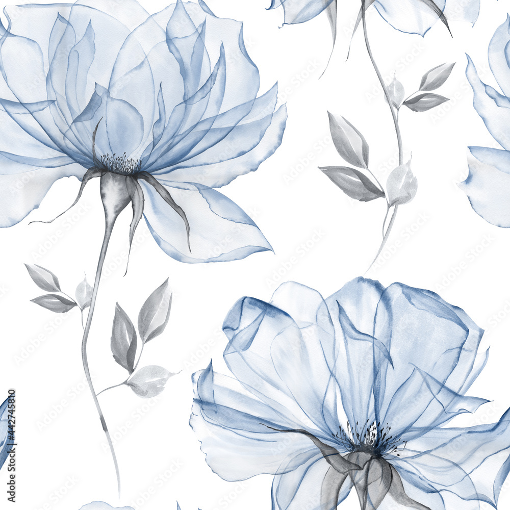 watercolor-dusty-blue-floral-seamless-pattern-for-fabric-watercolor