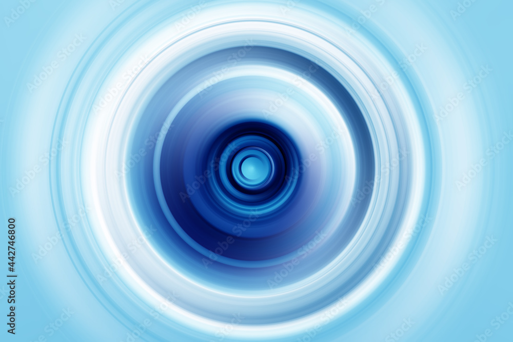Abstract Radial Motion Blur on a blue white Background. Circle glowing pattern for label, textiles, garment or brochure design. Background for modern graphic design and text. Abstract Radial Motion Blur on a blue white Background. Circle glowing pattern for label, textiles, garment or brochure design. Background for modern graphic design and text.