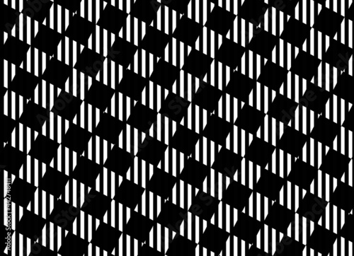 black and white pattern