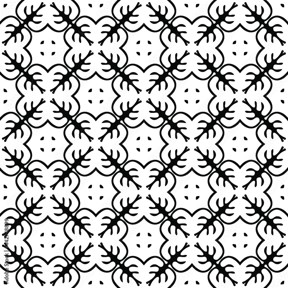 floral seamless pattern background.Geometric ornament for wallpapers and backgrounds. Black and white
pattern. floral seamless pattern background.Geometric ornament for wallpapers and backgrounds. Black and white
pattern.