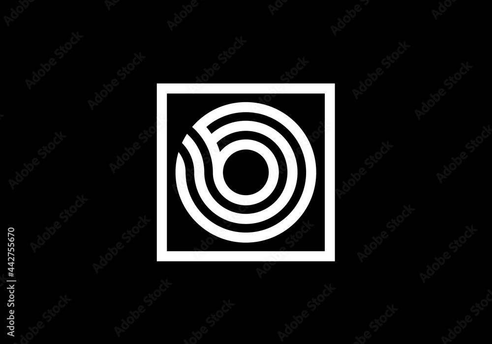 Capital Lines Letter O. Creative Line Letters Design, Graphic Alphabet Symbol For Logo, Poster, Invitation. Vector Illustration Capital Lines Letter O. Creative Line Letters Design, Graphic Alphabet Symbol For Logo, Poster, Invitation. Vector Illustration