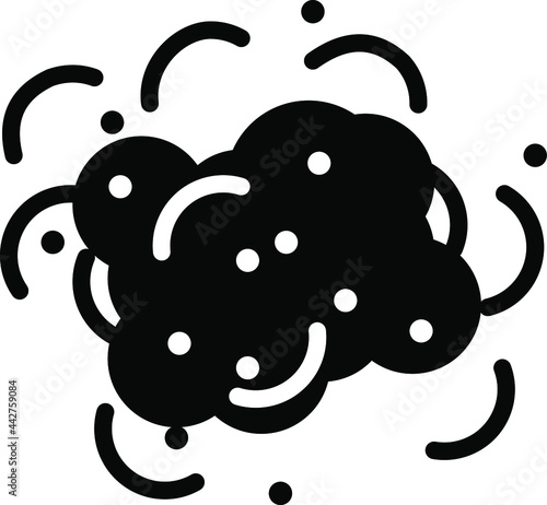 Dust icon , vector illustration