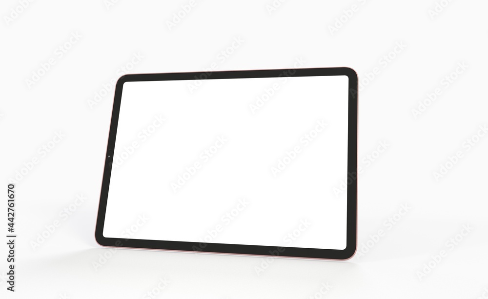 Tablet 3d computer with blank screen Tablet 3d computer with blank screen