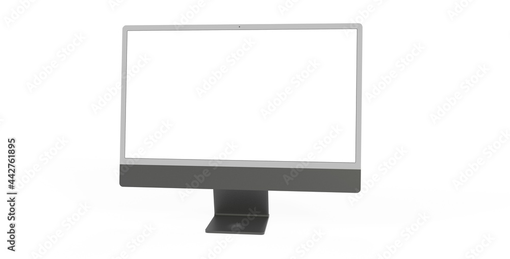 Copy of Realistic Computer, 3D Monitor, in Imac style isolated. dark grey black Copy of Realistic Computer, 3D Monitor, in Imac style isolated. dark grey black