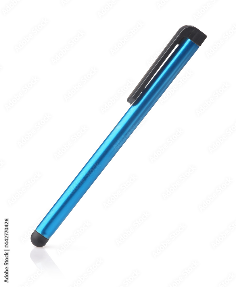 Blue capacitive touchscreen stylus Blue capacitive touchscreen stylus
