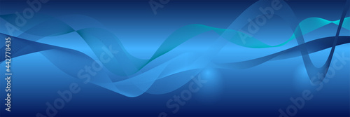 background blue abstract light