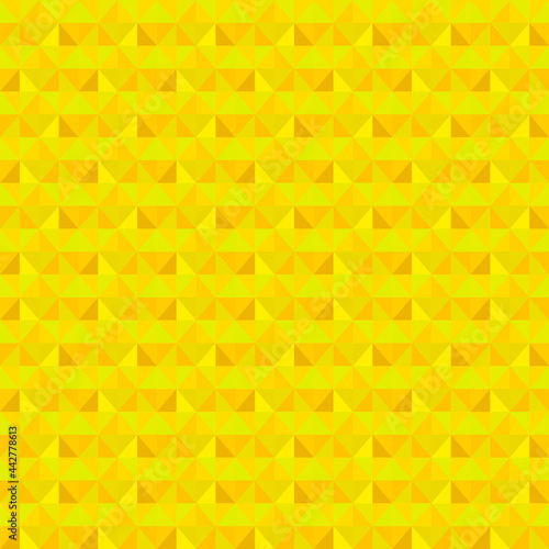 seamless pattern of yellow squares mosaic small pixels abstract backgrounds wallpaper decoration textile fabric digital art graphic design vector illustration