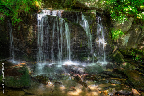 Blue Ridge Parkway in North Carolina  USA