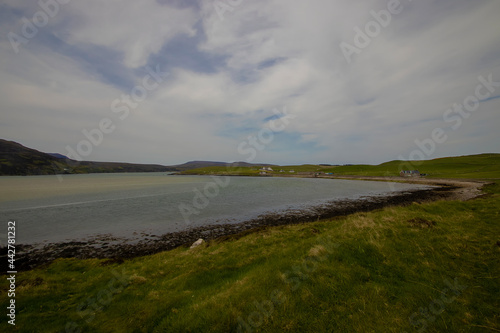 Overlooking the Kyle of Durness in the Scottish Highlands, UK