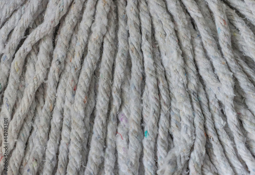 Recycled rope texture.