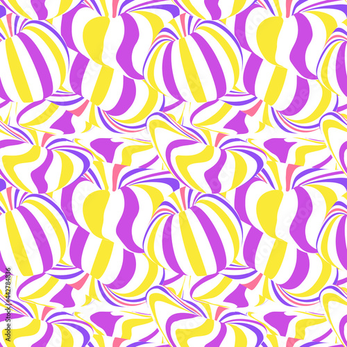 Multicolored abstraction, seamless pattern with waves and stripes for design, wallpaper, background, layout, brochures, posters, patterns, textures, decor, textiles, fabrics, banners, templates