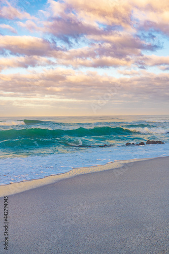 Wallpaper Mural sunset on the beach Torontodigital.ca