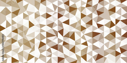 poly triangles mosaic vector background