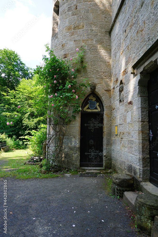 Die Eingangstür vom Turm der Tillyschanze in Hann. Münden