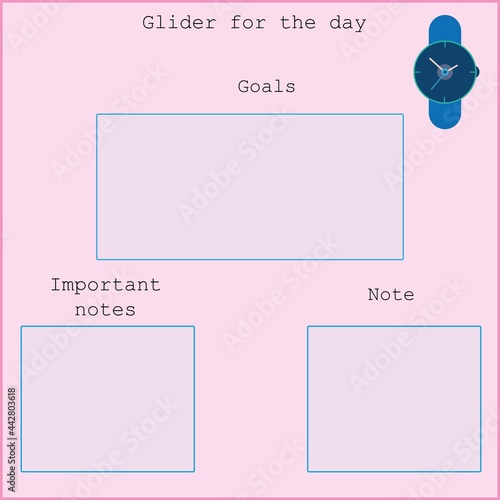 
a simple but still indispensable glider for the day