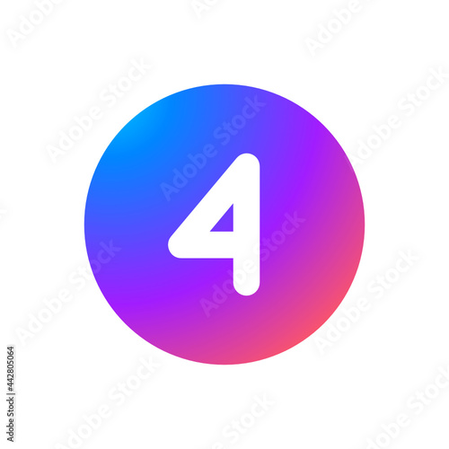 Four - Sticker