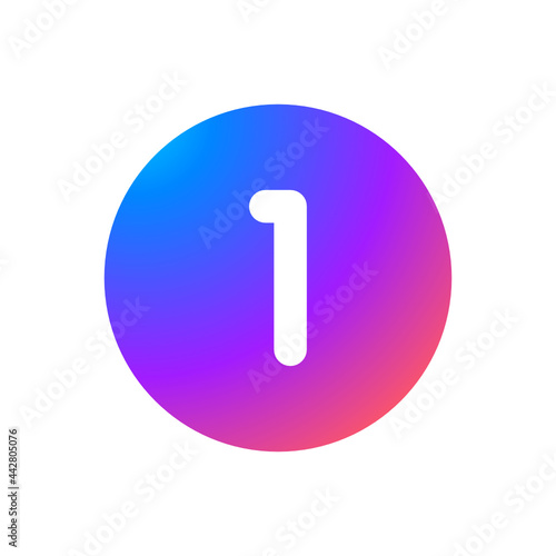 One - Sticker