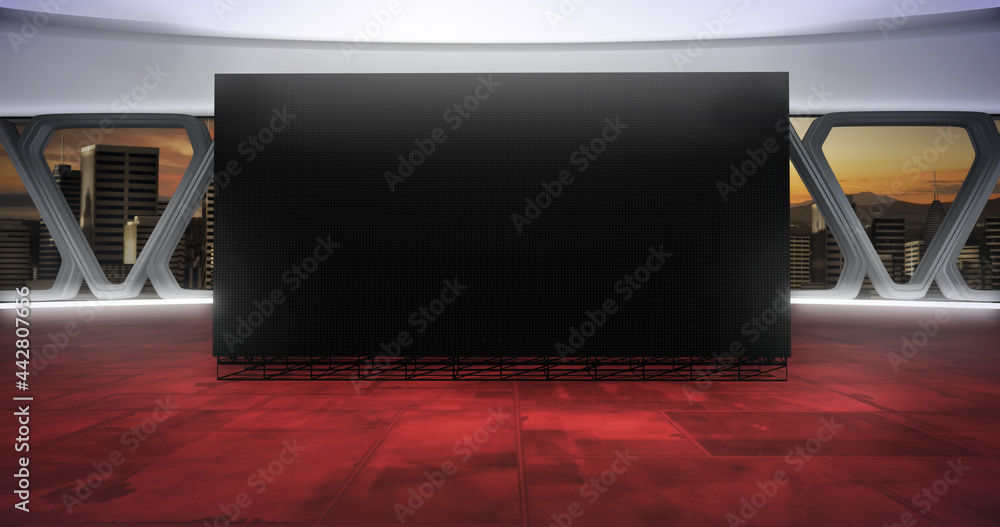building display screens free sample