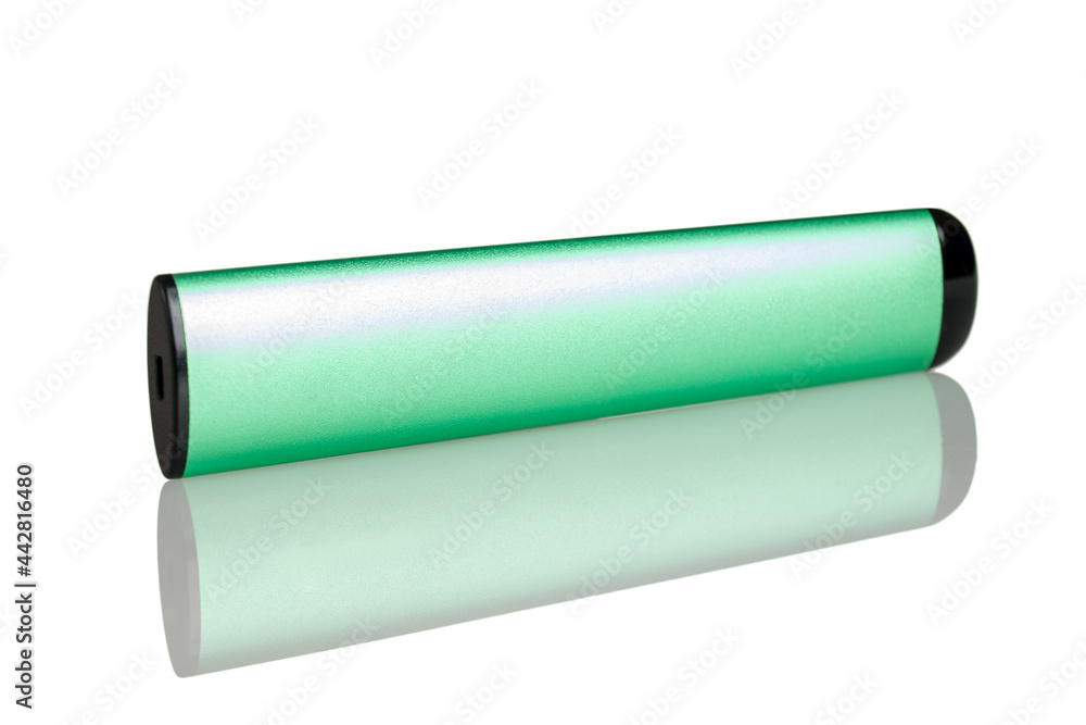 Electronic cigarette, e-cigarette, electronic device that creates a highly dispersed vapor aerosol, for inhalation, nicotine delivery vehicle, inhaling flavored vapor without nicotine, disposable Electronic cigarette, e-cigarette, electronic device that creates a highly dispersed vapor aerosol, for inhalation, nicotine delivery vehicle, inhaling flavored vapor without nicotine, disposable