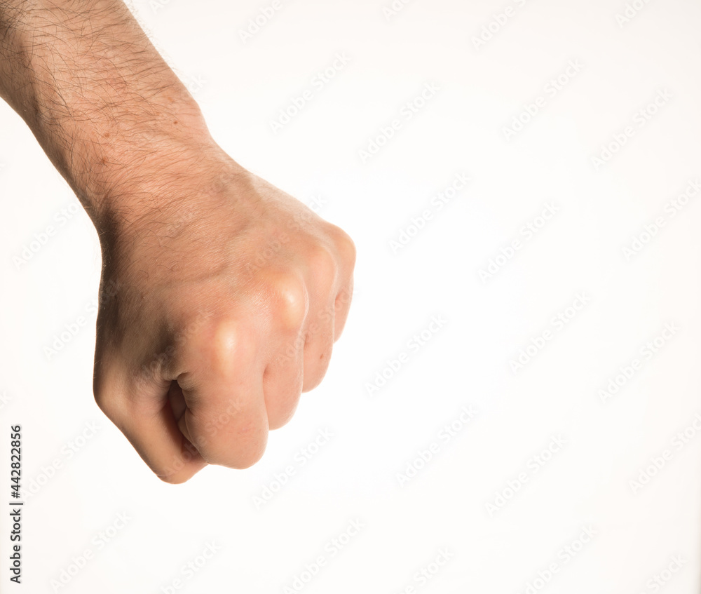 Hand Gesture and Position White Background Caucasian Middle Age Man Photograph Set Hand Gesture and Position White Background Caucasian Middle Age Man Photograph Set
