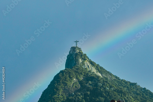 Rainbow over the Redeemer photo