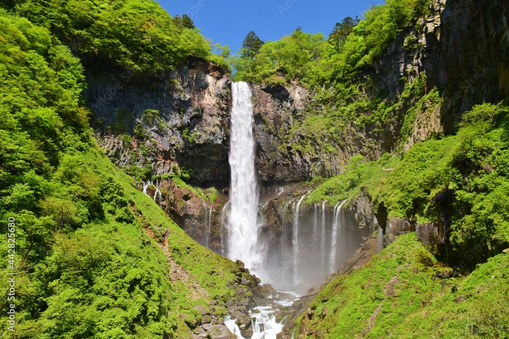奥日光 華厳の滝 夏景色 Stock Photo Adobe Stock